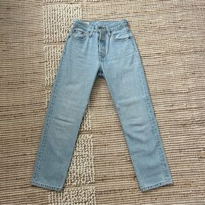 Levi's Premium 501 Jeans 23 (26" length) Luxor